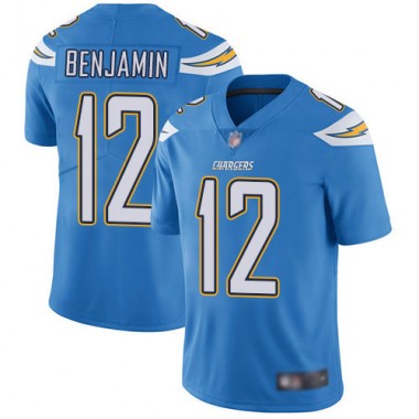 Los Angeles Chargers NFL Football Travis Benjamin Electric Blue Jersey Men Limited  #12 Alternate Vapor Untouchable